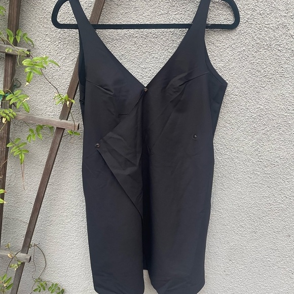 ADAY Over In One Wrap Dress Black - Picture 7 of 8